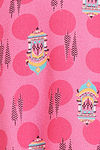 Zivame Jewel Garden Woven Pyjama Set - Fruit Dove — thumbnail 7